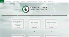 Desktop Screenshot of greeneketchum.com